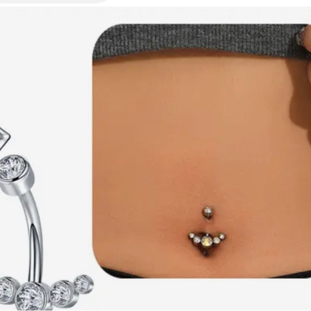 Belly button piercing surgical steel silver
Brand new/ Never used